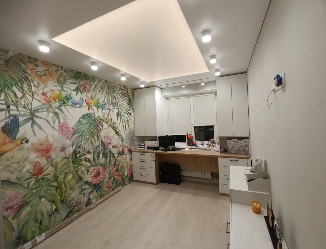 Потолок в детскую комнату светопрозрачный 12 м.кв.