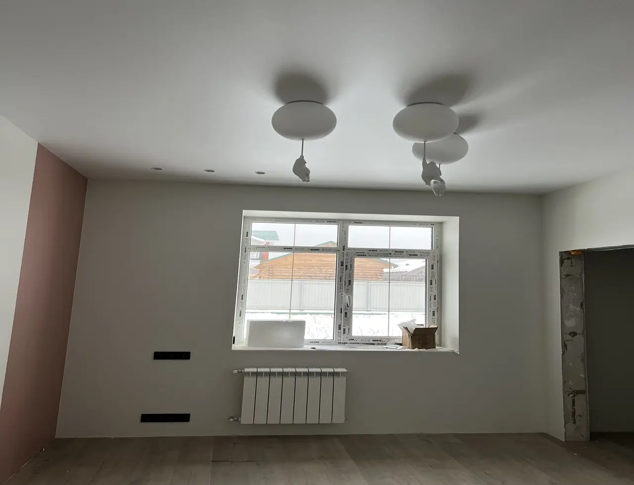 Матовый потолок в детской 13 м.кв.